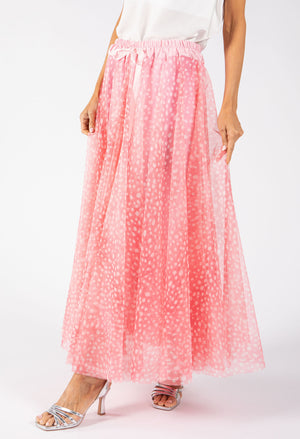 Polka Dot Tulle Skirt