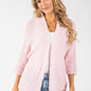 Open Front Knit Cardigan