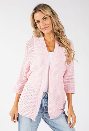 Open Front Knit Cardigan