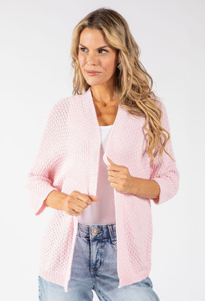 Open Front Knit Cardigan