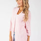 Open Front Knit Cardigan