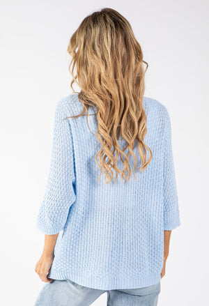 Open Front Knit Cardigan