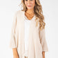 Open Front Knit Cardigan
