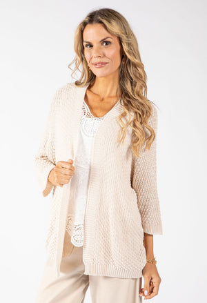 Open Front Knit Cardigan