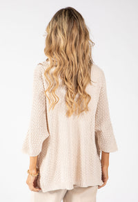 Open Front Knit Cardigan