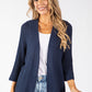 Open Front Knit Cardigan