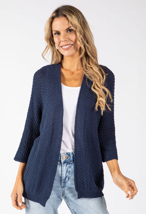 Open Front Knit Cardigan