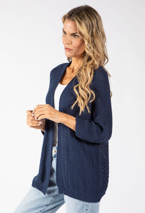 Open Front Knit Cardigan