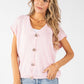 Gold Button Knitted Vest