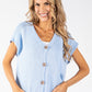 Gold Button Knitted Vest