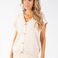 Gold Button Knitted Vest