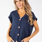 Gold Button Knitted Vest