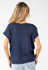 Gold Button Knitted Vest