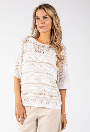 Striped Knit Jumper