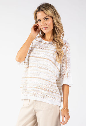 Striped Knit Jumper