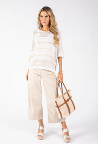 Striped Knit Jumper