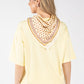 Polka Dot Scarf Top