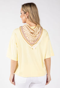 Polka Dot Scarf Top