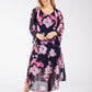 2 Piece Floral Midi Dress