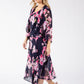 2 Piece Floral Midi Dress