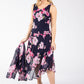2 Piece Floral Midi Dress
