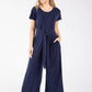 Front Knot Jumpsuit