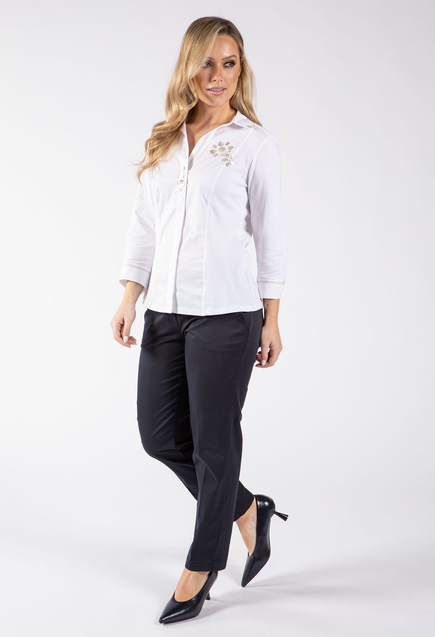 Velta Button Detail Shirt