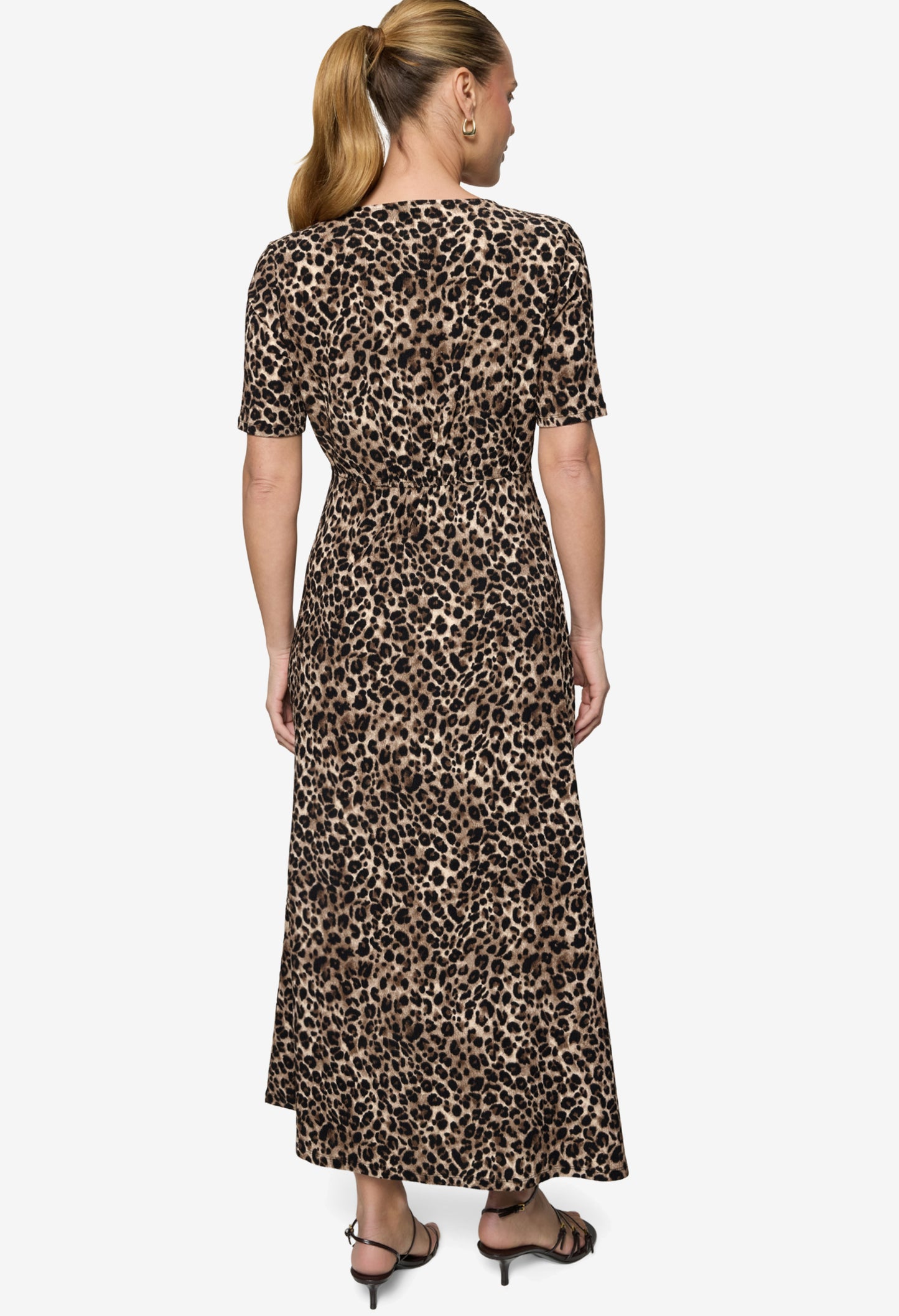 Leopard Print Maxi Dress
