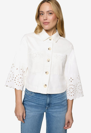 Embroidery Detail Jacket