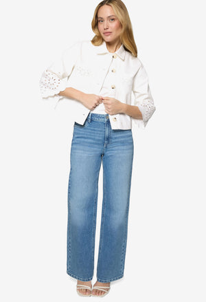 Embroidery Detail Jacket
