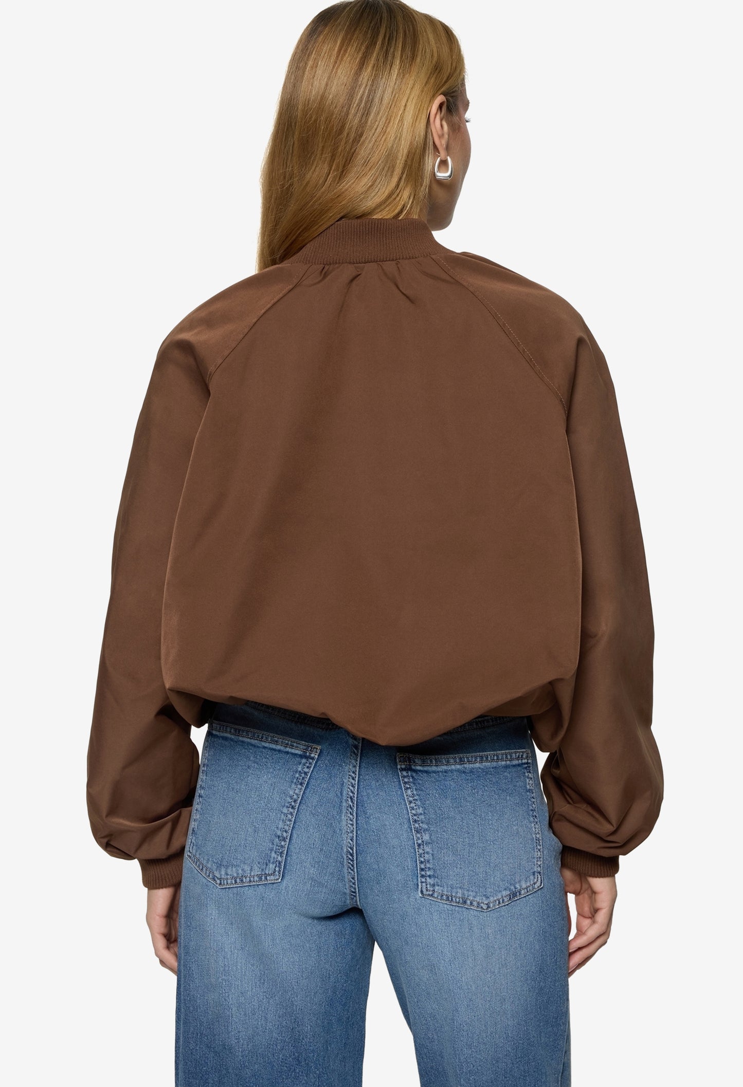 Relaxed Fit Bomber Jacket
