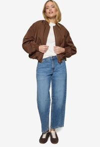 Relaxed Fit Bomber Jacket