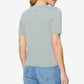 Scalloped Neck Knit Top