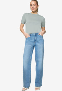Scalloped Neck Knit Top