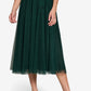 Tulle Midi Skirt