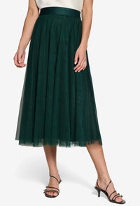 Tulle Midi Skirt