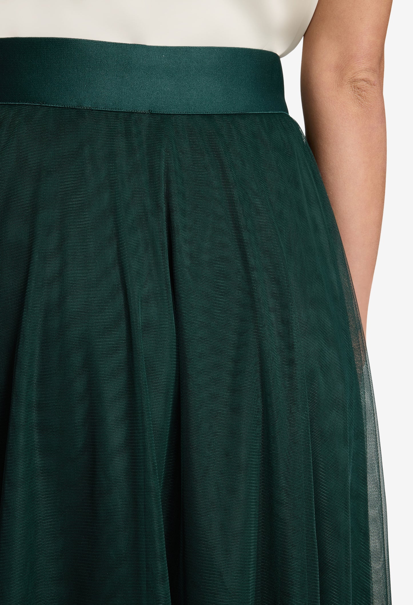 Tulle Midi Skirt