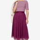 Tulle Midi Skirt