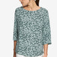 Ditsy Print Blouse