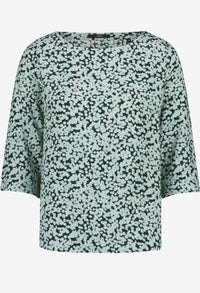 Ditsy Print Blouse