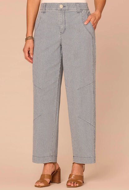 “Ab”solution® Skyrise Relaxed Barrel Leg Jeans