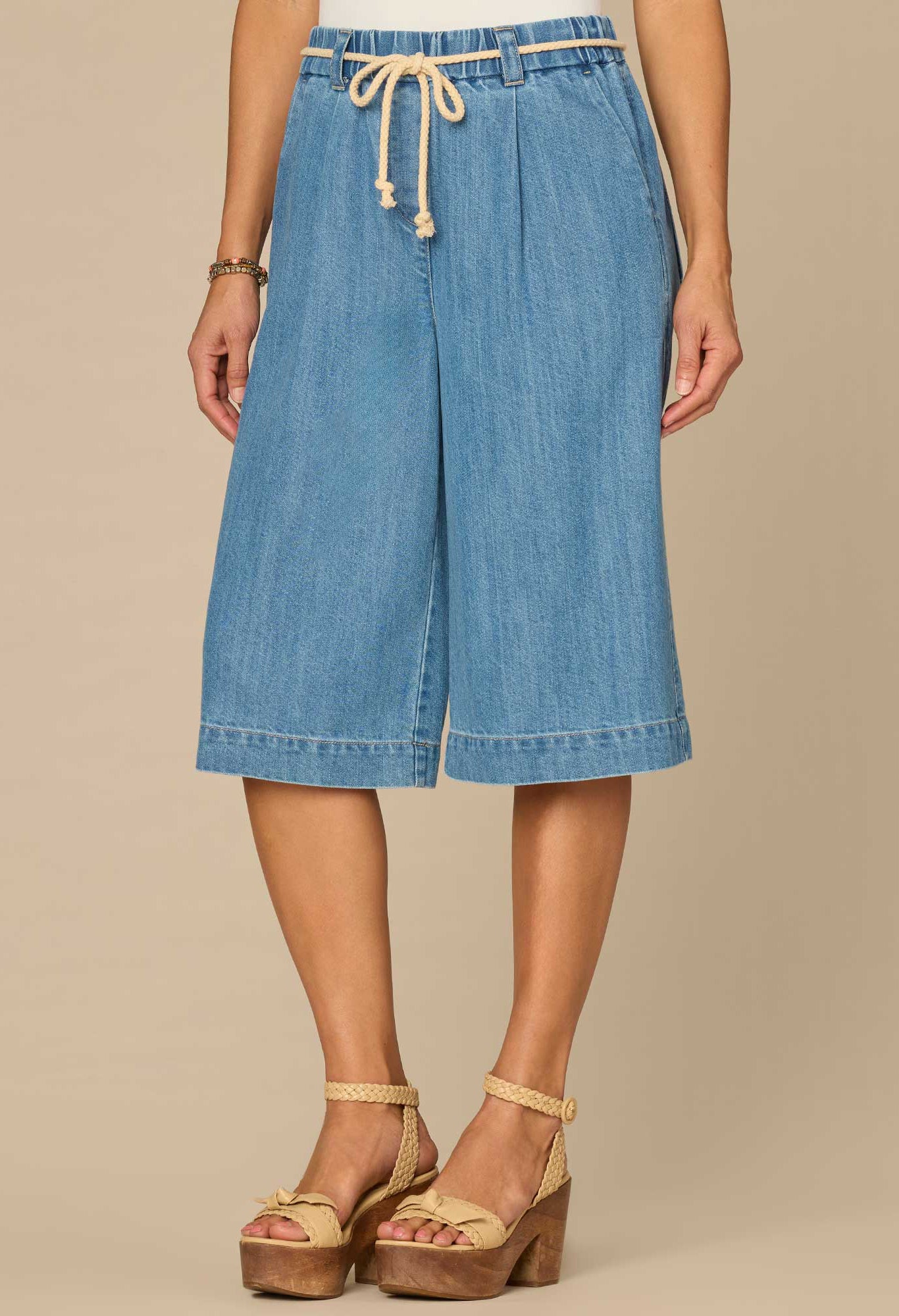 "Ab"leisure Skyrise Relaxed Bermuda Shorts