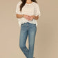 Floral Lace Knit Poncho