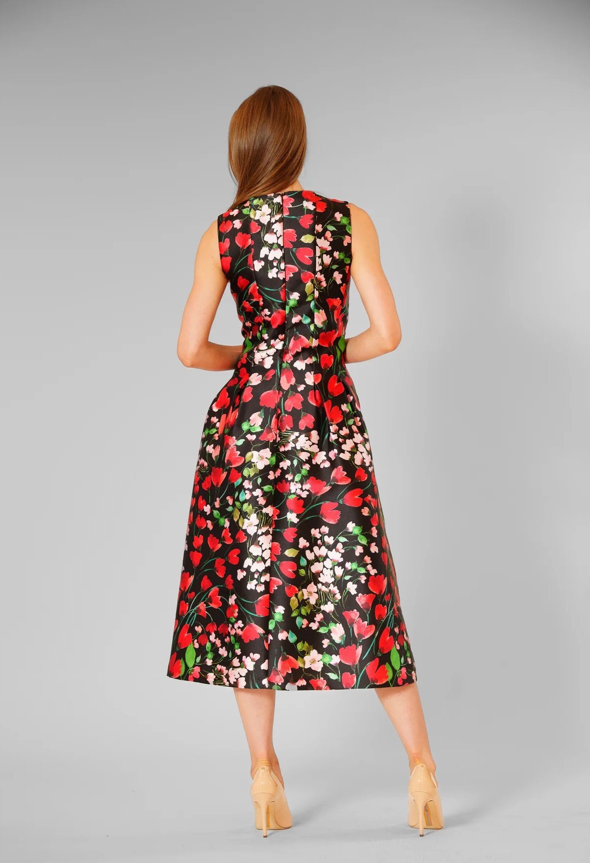 Floral midi dress
