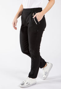 Relaxed Fit Pull On Trousers