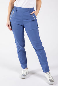 Relaxed Fit Pull On Trousers