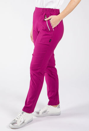 Relaxed Fit Pull On Trousers