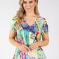 Picasso Abstract Print Top