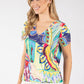 Picasso Abstract Print Top