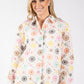 Floral Embroidery Blouse